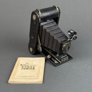 Kodak No. 1 Autographic Kodak Junior Folding Camera with Manual Vintage